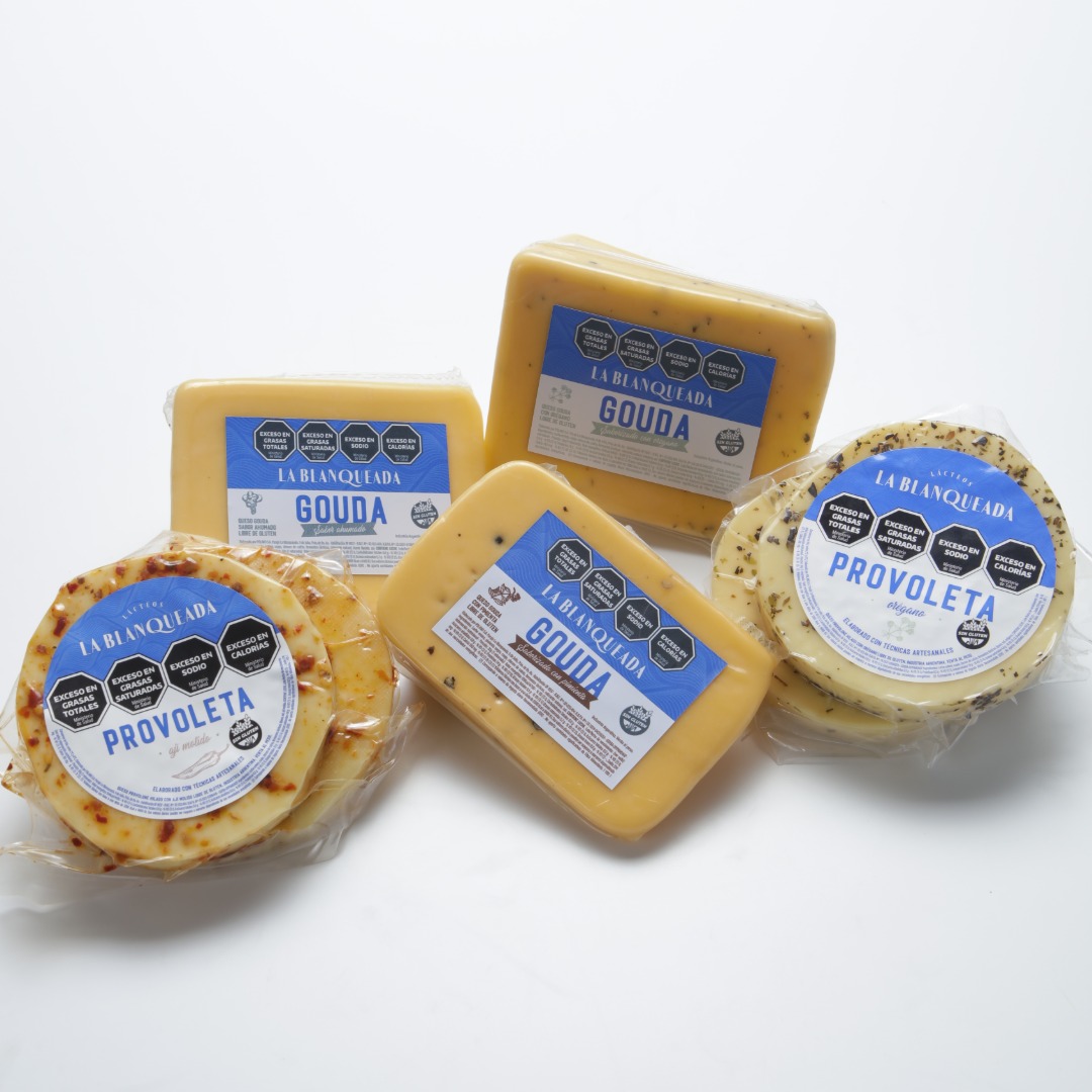 combo quesos saborizados la blanqueada